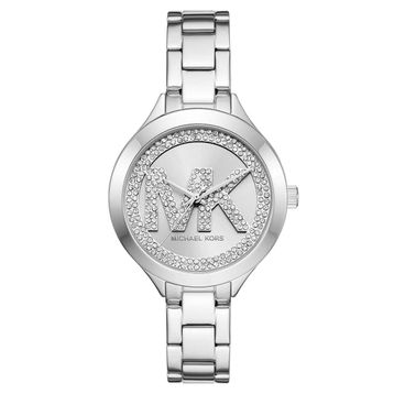 Michael Kors MKO1108 Metalik Gri Kadın Kol Saati