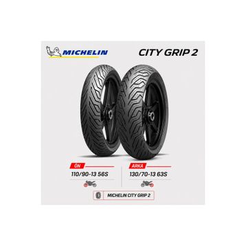 Michelin 130/70-13 63S City Grip 2 Motorsiklet Lastiği 2019 ve Öncesi