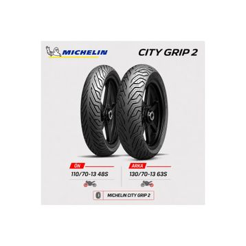 Michelin 130/70-13 63S City Grip 2 Motorsiklet Lastiği 2019 ve Öncesi