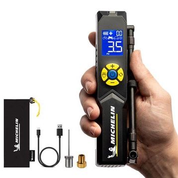 Michelin Mc33382 Li-on 150 Psi Taşınabilir Dijital Basınç Göstergeli Led Aydınlatmalı Lastik Şişirme Pompası