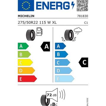 Michelin Primacy All Season 275/50 R22 115W LR XL Dört Mevsim Lastiği 2026