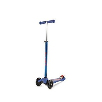 Micro Maxi Deluxe Gidonlu 3 Tekerlekli Mavi Çocuk Scooter