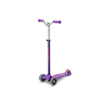 Micro Maxi Deluxe Pro LED 3 Tekerli Işıklı Purple Pink Çocuk Scooter