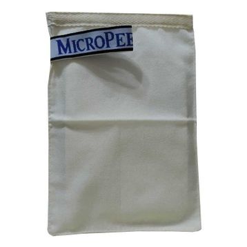 Micro Peel Beyaz İpek Yağlı Cilt İçin Banyo Kesesi