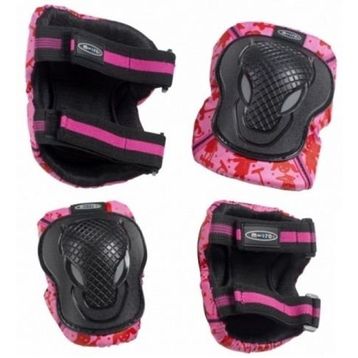 Micro Scooter Pembe Dizlik ve Dirseklik