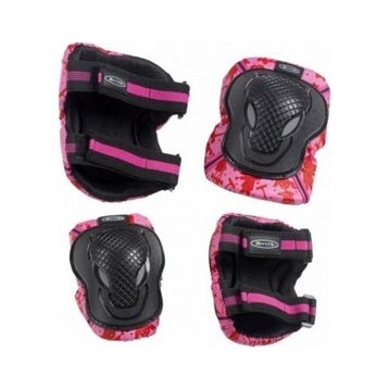 Micro Scooter Pembe Dizlik ve Dirseklik
