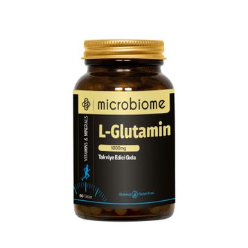 Microbiome L-Glutamin 1000 mg Amino Asit
