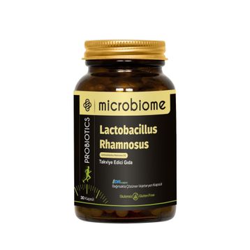 Microbiome Lactobacillus Rhamnosus Probiyotik 30 Kapsül