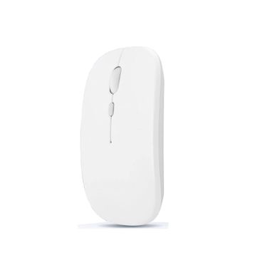 Microcase AL2675 Beyaz 1600 DPI Şarj Edilebilir 2.4 GHZ Çift Modlu Bluetooth Kablosuz Mouse