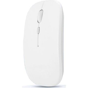 Microcase AL2675 Beyaz 1600 DPI Şarj Edilebilir 2.4 GHZ Çift Modlu Bluetooth Kablosuz Mouse