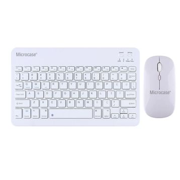 Microcase AL3476 Beyaz TKL Kablosuz Klavye Mouse Seti