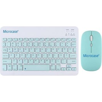 Microcase AL3476 Mavi TKL Kablosuz Klavye Mouse Seti