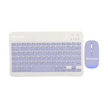 Microcase AL3476 Mor TKL Kablosuz Klavye Mouse Seti