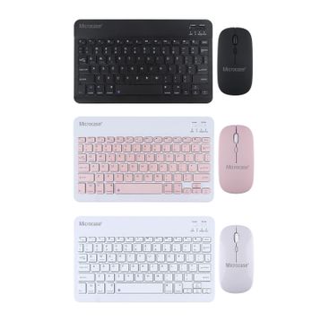 Microcase AL3476 Pembe TKL Kablosuz Klavye Mouse Seti