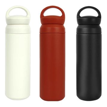 Microcase AL4378 Siyah Paslanmaz Çelik 500 ml Sıcak Soğuk Tutan Çay Kahve Su El Termosu