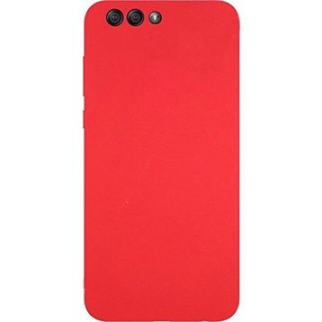Microcase Asus Zenfone 4 ZE554KL Premium Silikon Nano Glass Film Kırmızı Kılıf
