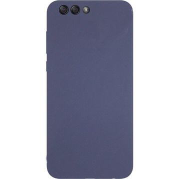 Microcase Asus Zenfone 4 ZE554KL Premium Silikon Nano Glass Film Lacivert Kılıf