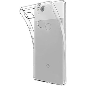 Microcase Google Pixel 2 Ultra İnce 0.2mm Silikon Soft Tempered Cam + Kılıf