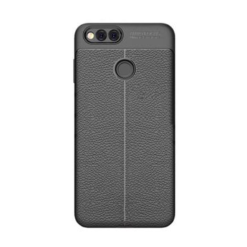 Microcase Huawei Honor 7X Leather Tpu Silikon Kılıf