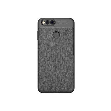 Microcase Huawei Honor 7X Leather Tpu Silikon Kılıf