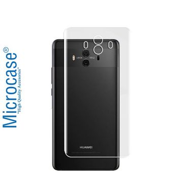 Microcase Huawei Mate 10 Full Arka Kaplama TPU Soft Koruma Film