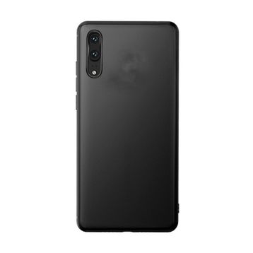 Microcase Huawei P20 Elektrocase Serisi Silikon TPU Siyah Kılıf