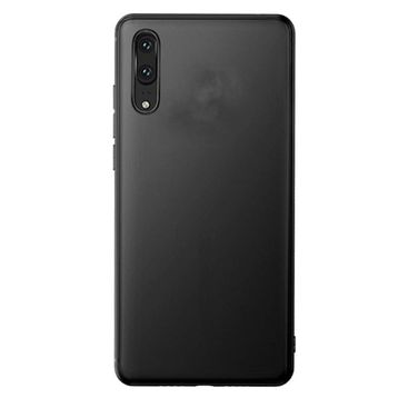 Microcase Huawei P20 Elektrocase Serisi Silikon TPU Siyah Kılıf