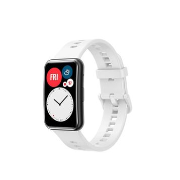 Microcase Huawei Watch Fit KY26 Beyaz Silikon Kordon Kayış
