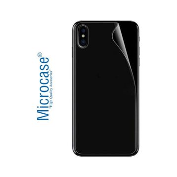 Microcase iPhone X Full Arka Kaplama TPU Soft Koruma Film
