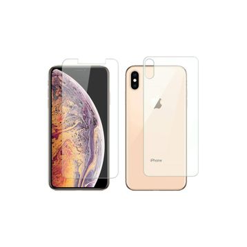 Microcase iPhone XS Full Ön Arka Kaplama TPU Soft Koruma Film