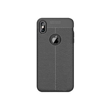 Microcase iPhone XS Max Leather Tpu Silikon Kılıf