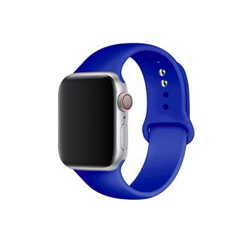 Microcase KY11 44-46 mm 22 mm Mavi Silikon Kordon Kayış