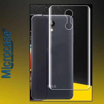 Microcase LG K8 2018 K9 Full Arka Kaplama TPU Soft Koruma Film