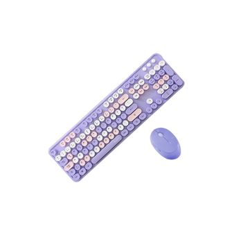 Microcase Mofii Sweet Serisi AL4259 Kahverengi Kablosuz Klavye Mouse Set