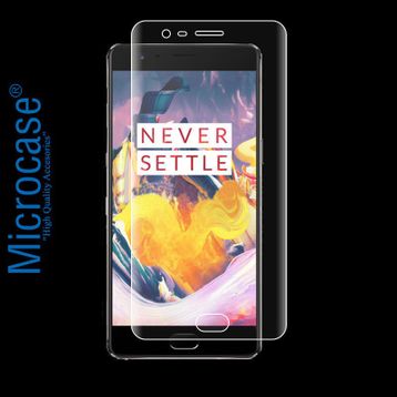 Microcase OnePlus 3 Full Ön Kaplama TPU Soft Koruma Film