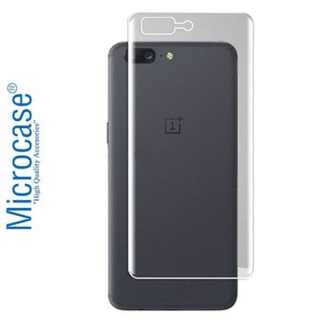 Microcase OnePlus 5T Full Arka Kaplama TPU Soft Koruma Film