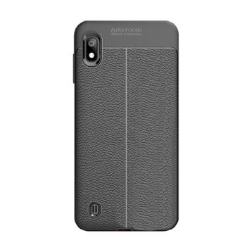 Microcase Samsung Galaxy A10 Leather Tpu Silikon Kılıf