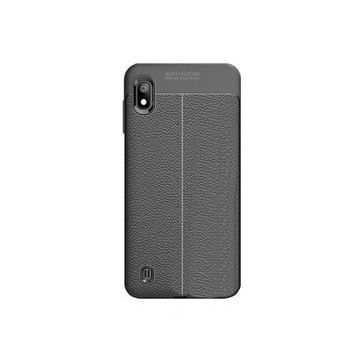 Microcase Samsung Galaxy A10 Leather Tpu Silikon Kılıf