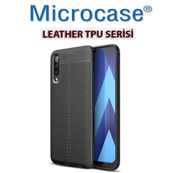 Microcase Samsung Galaxy A50 Leather Tpu Silikon Kılıf