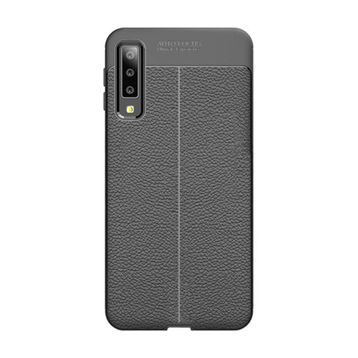 Microcase Samsung Galaxy A7 2018 Leather Tpu Silikon Kılıf