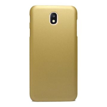 Microcase Samsung Galaxy C8 Premium Silikon Tempered Cam + Altın Kılıf