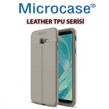 Microcase Samsung Galaxy J4 Plus Leather Tpu Silikon Kılıf