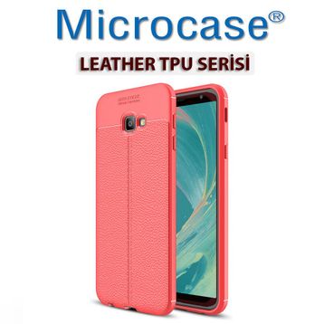 Microcase Samsung Galaxy J4 Plus Leather Tpu Silikon Kılıf