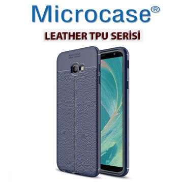 Microcase Samsung Galaxy J4 Plus Leather Tpu Silikon Kılıf