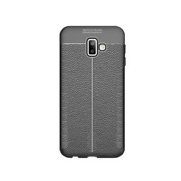Microcase Samsung Galaxy J6 Plus Leather Tpu Silikon Kılıf