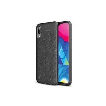 Microcase Samsung Galaxy M10 Leather Tpu Silikon Kılıf