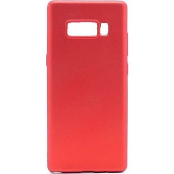 Microcase Samsung Galaxy Note 8 Premium Matte Silikon TPU Kırmızı Kılıf