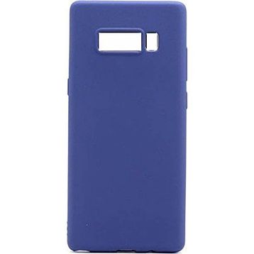 Microcase Samsung Galaxy Note 8 Premium Matte Silikon TPU Lacivert Kılıf