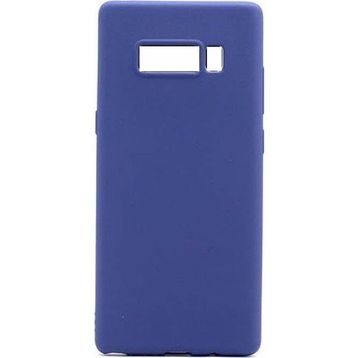 Microcase Samsung Galaxy Note 8 Premium Matte Silikon TPU Lacivert Kılıf