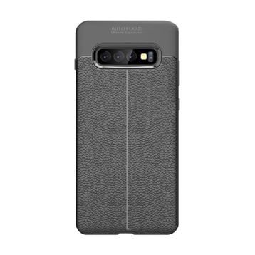 Microcase Samsung Galaxy S10 Leather Tpu Silikon Kılıf